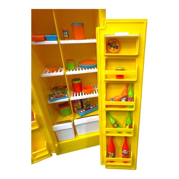 1978 Mattel Barbie Doll Dream Furniture Collection Refrigerator Freezer Box READ - Picture 4 of 16